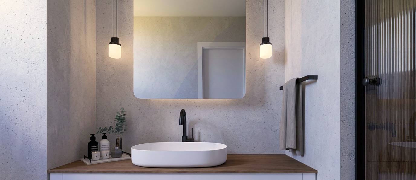 Bodrum Gümüşlük – Banyo İç Mekan Tasarımı