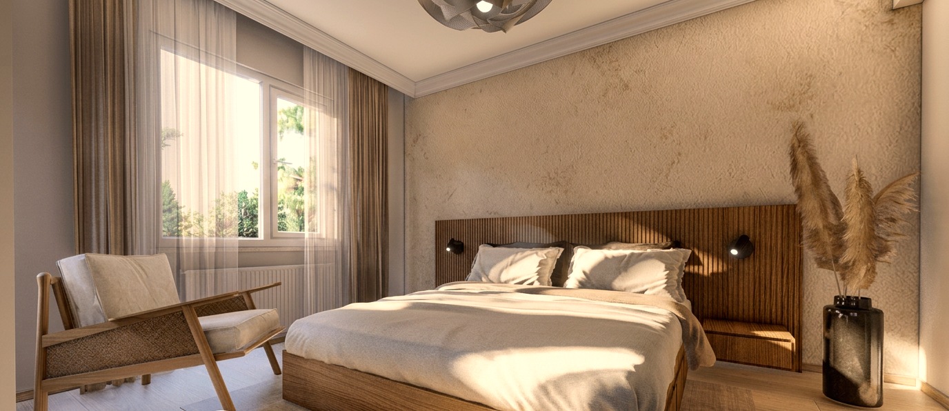 EF House – Yatak Odası İmalat Çizimleri ve Tasarım